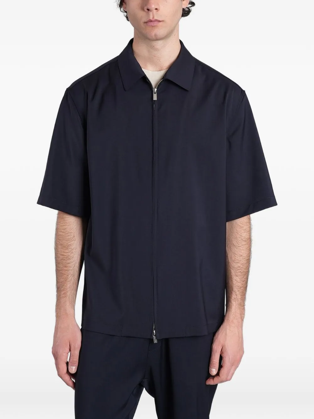 Prama Tropical Shirt Jacket by Barena