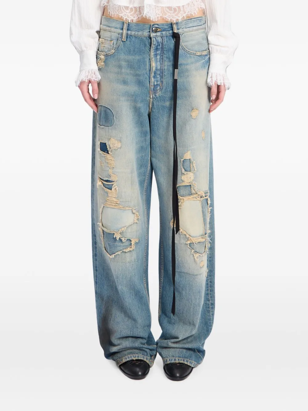 Jakoba Straight-Leg Jeans by Ann Demeulemeester