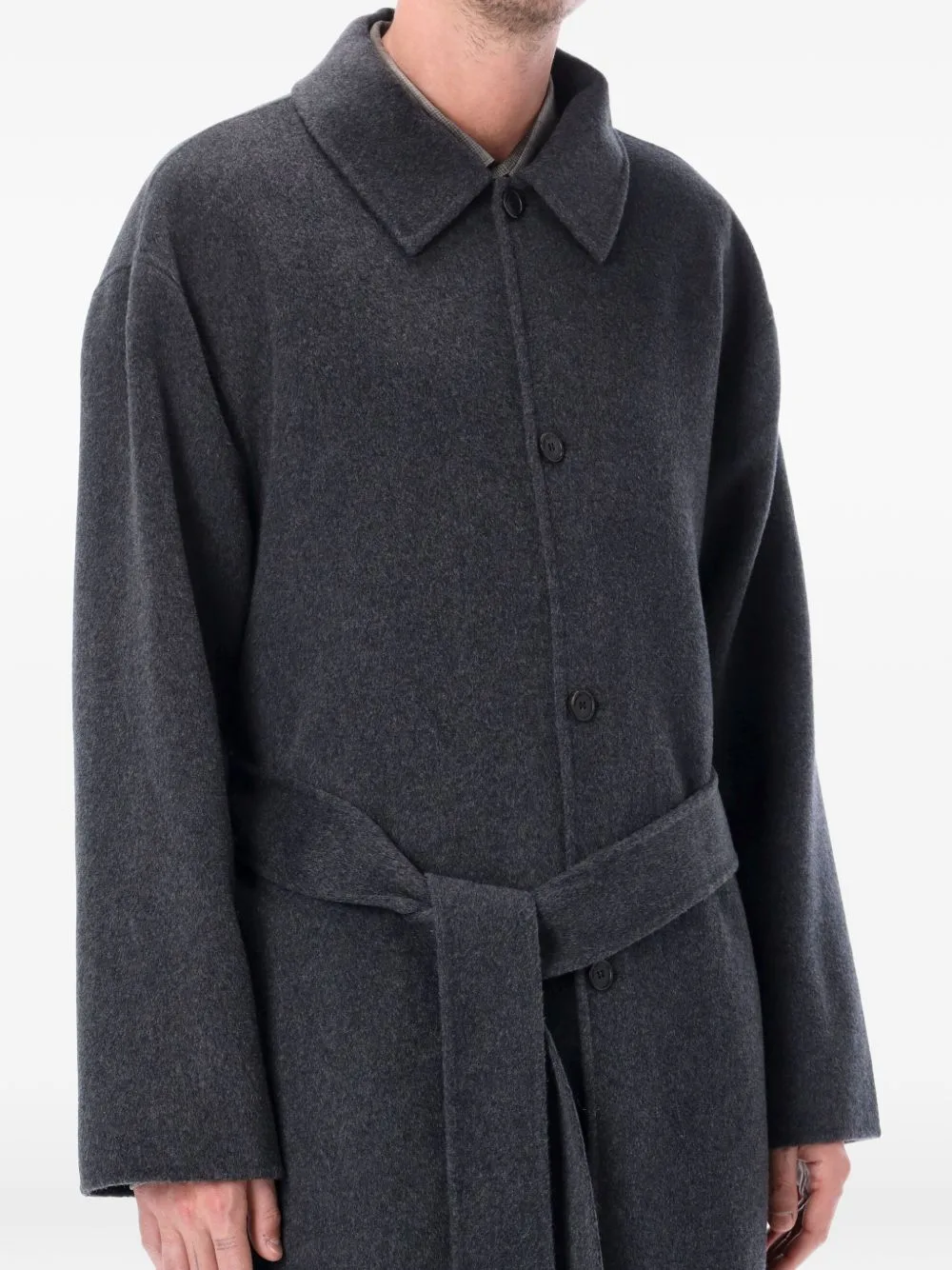 Belted Single-Breasted Coat by Berner Kühl