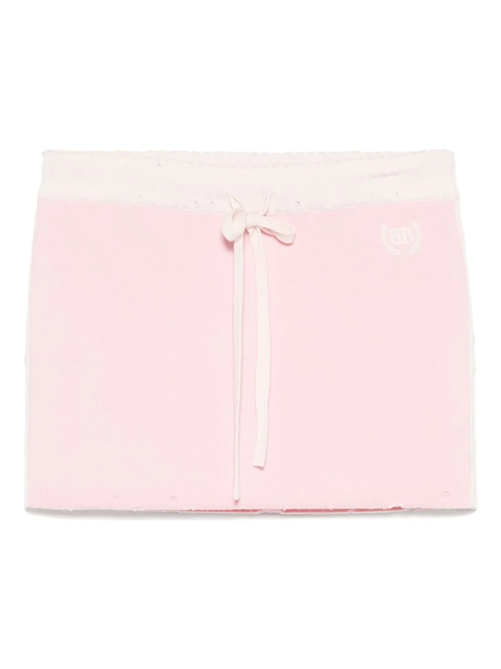 Logo-Embroidered Mini Skirt by Balenciaga