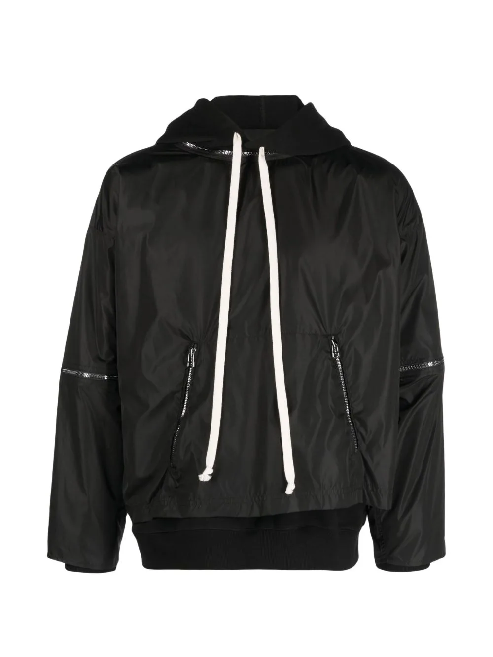 Removable-Sleeve Hoodie by Tessitura