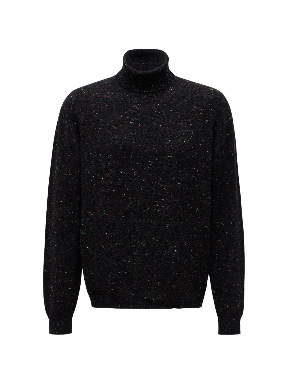 Speckled-Pattern Roll-Neck Sweater by Roberto Collina