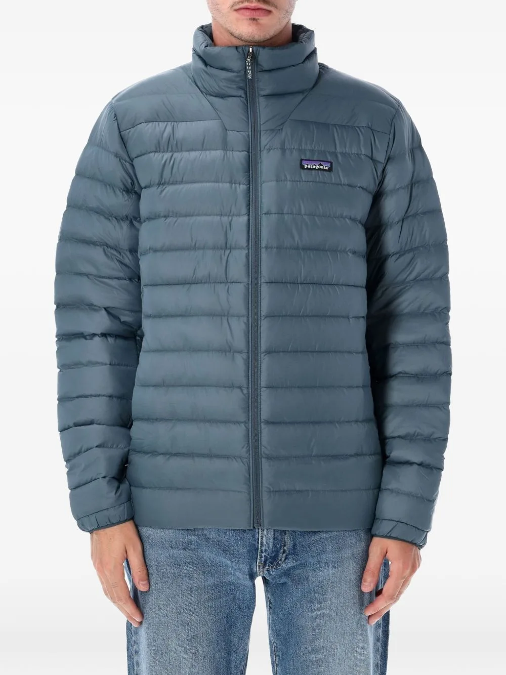 Quilted Logo-Patch Padded Coat by Patagonia