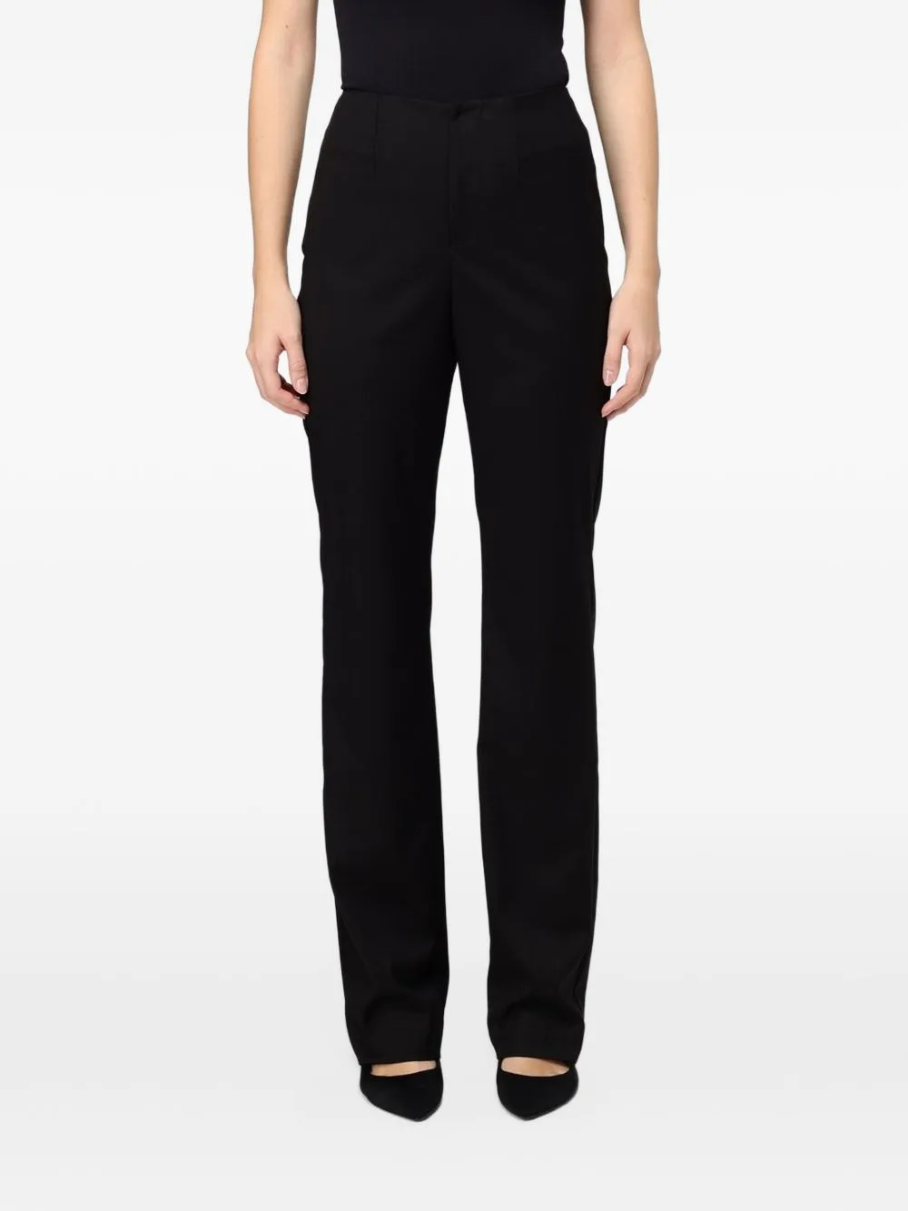 High-Waisted Tailored Trousers by MAR DE MARGARITAS