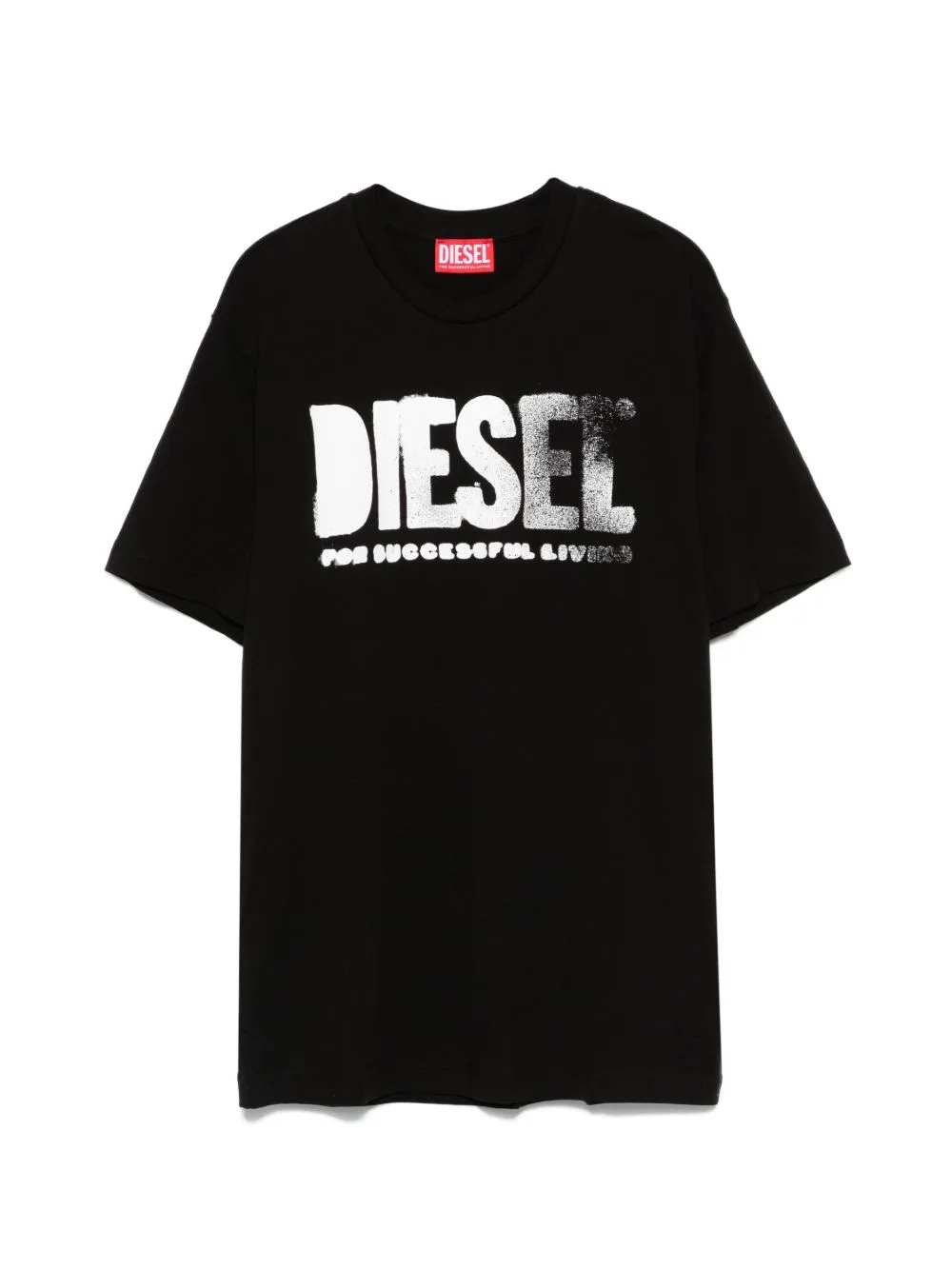 Thide Over Logo-Detail T-Shirt by Diesel Kids