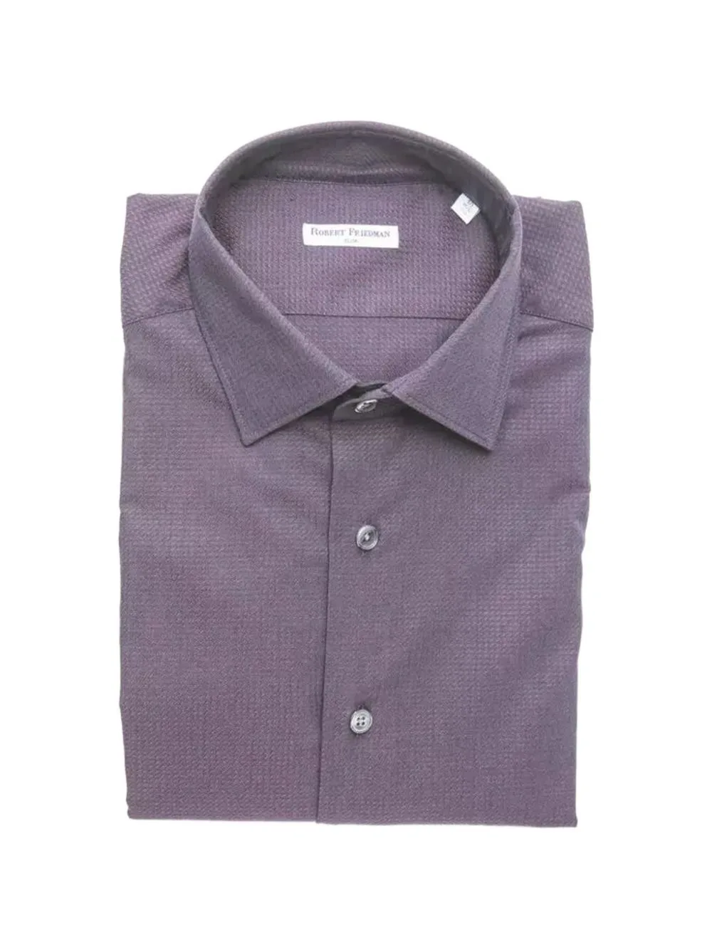 Textured-Weave Slim-Fit Shirt by Robert Friedman