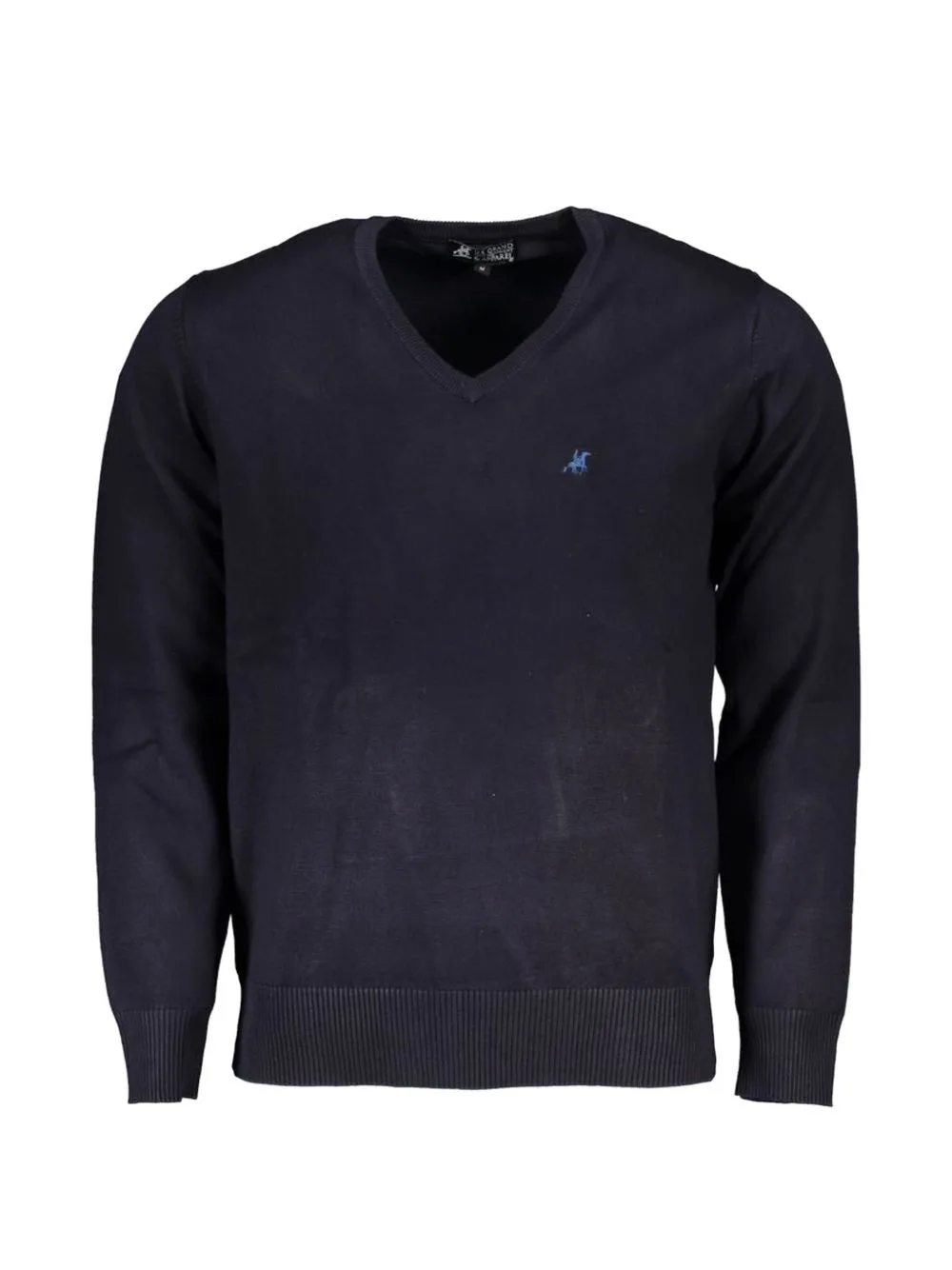 V-Neck Embroidered Sweater by U.S. Grand