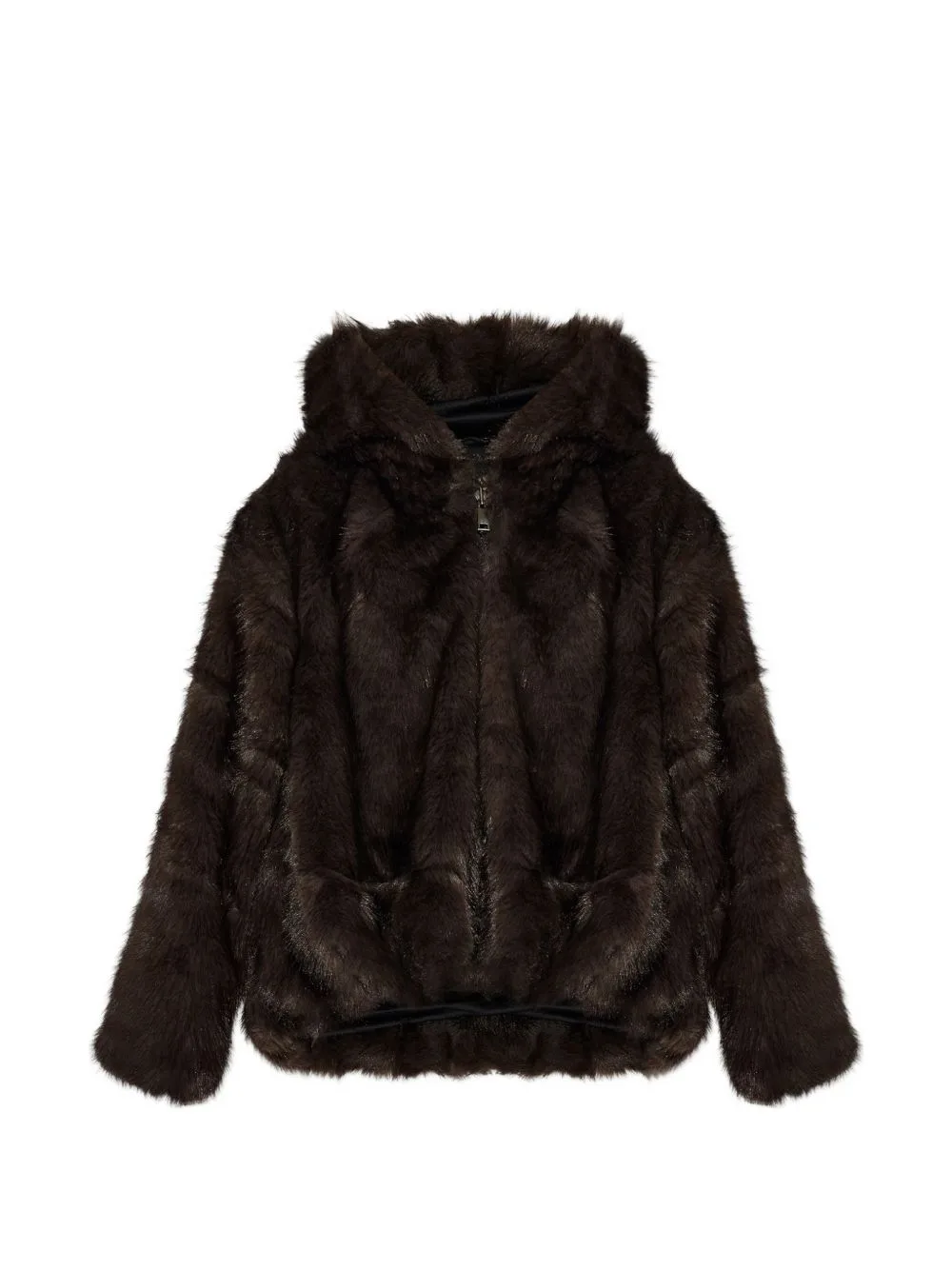 GZvenka Hooded Faux-Fur Jacket by Gestuz