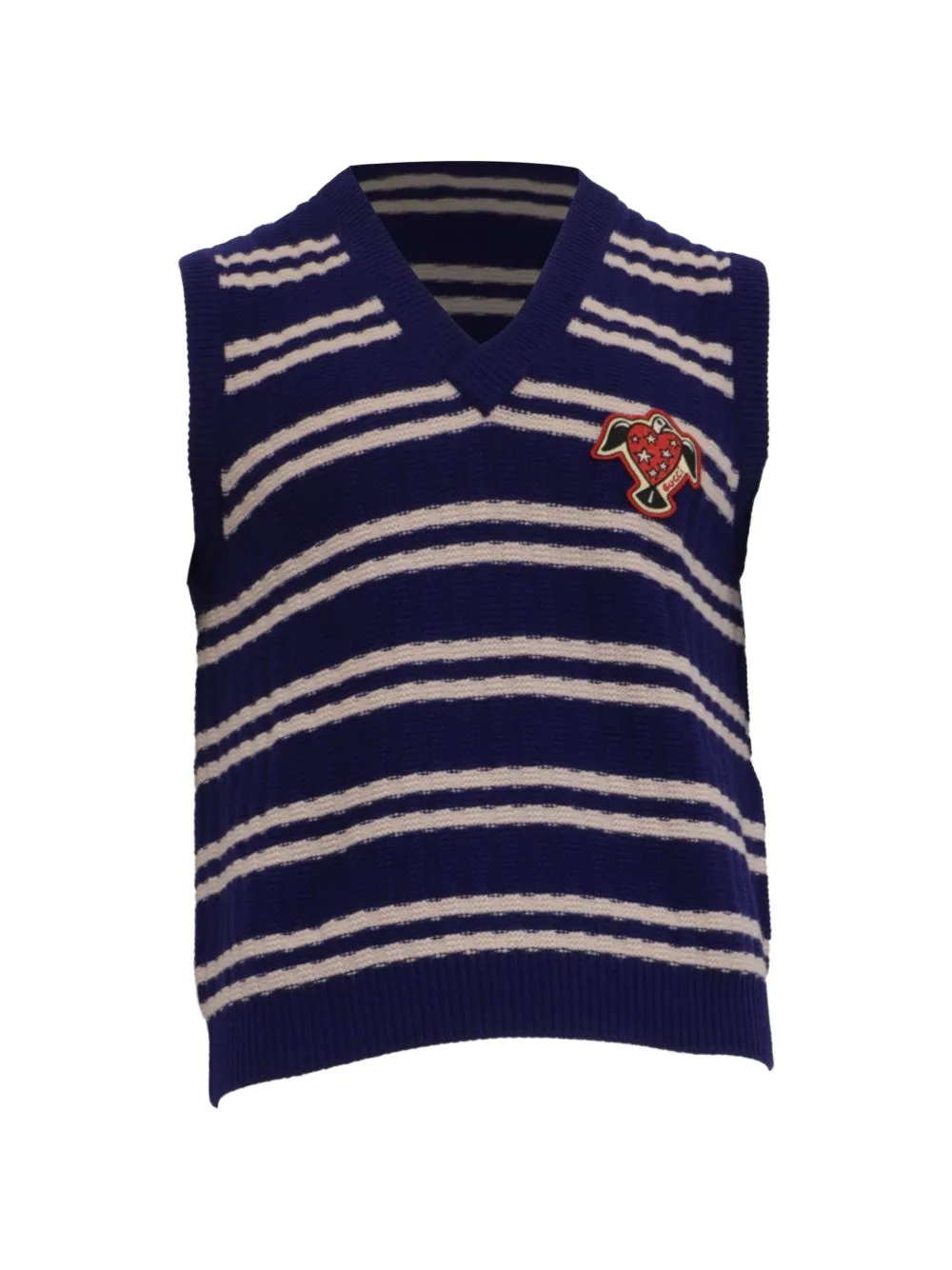 Ha Ha Ha Striped Sweater by Gucci Pre-Owned