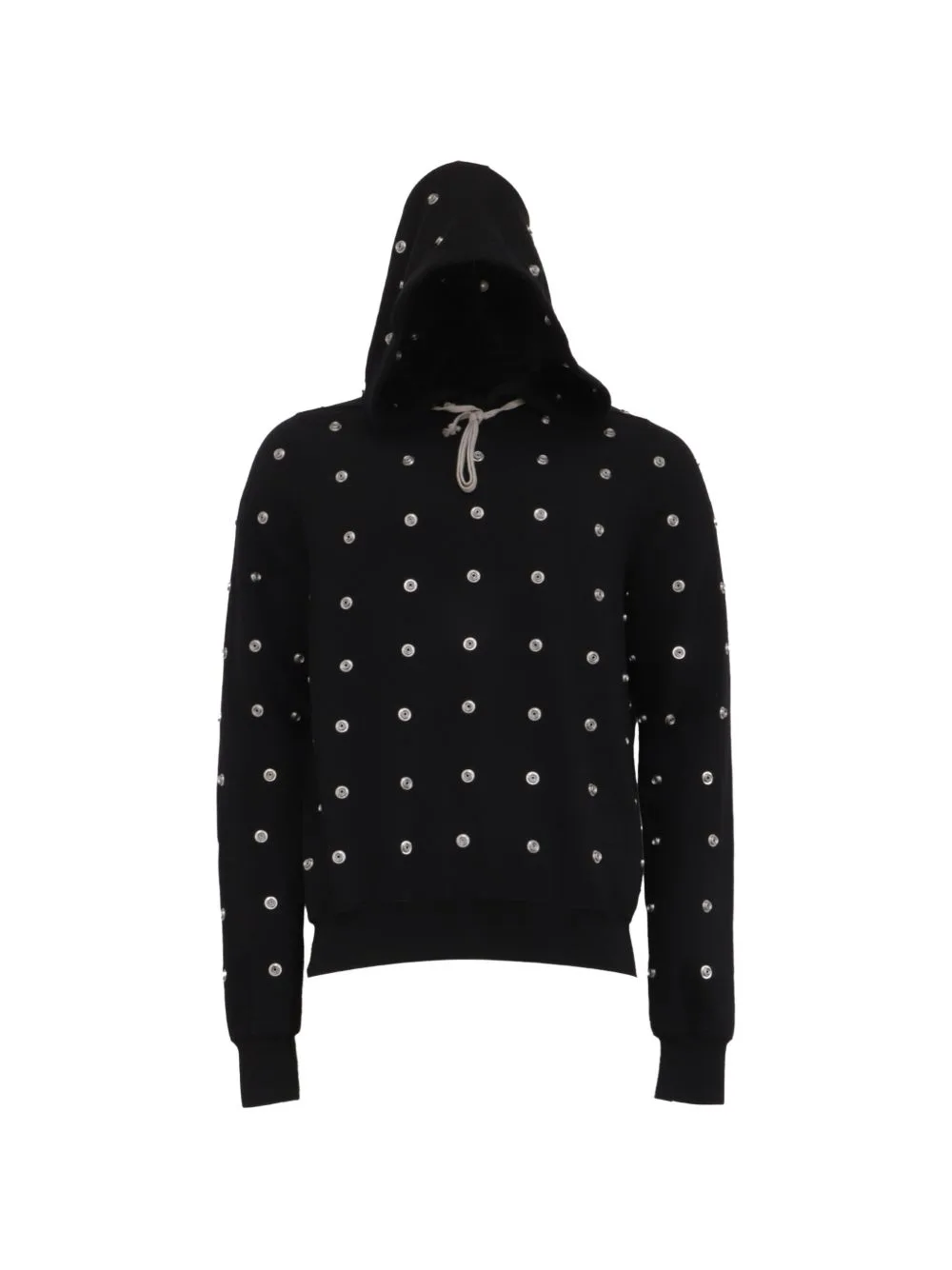 Granbury Studded Hoodie by Rick Owens Vintage