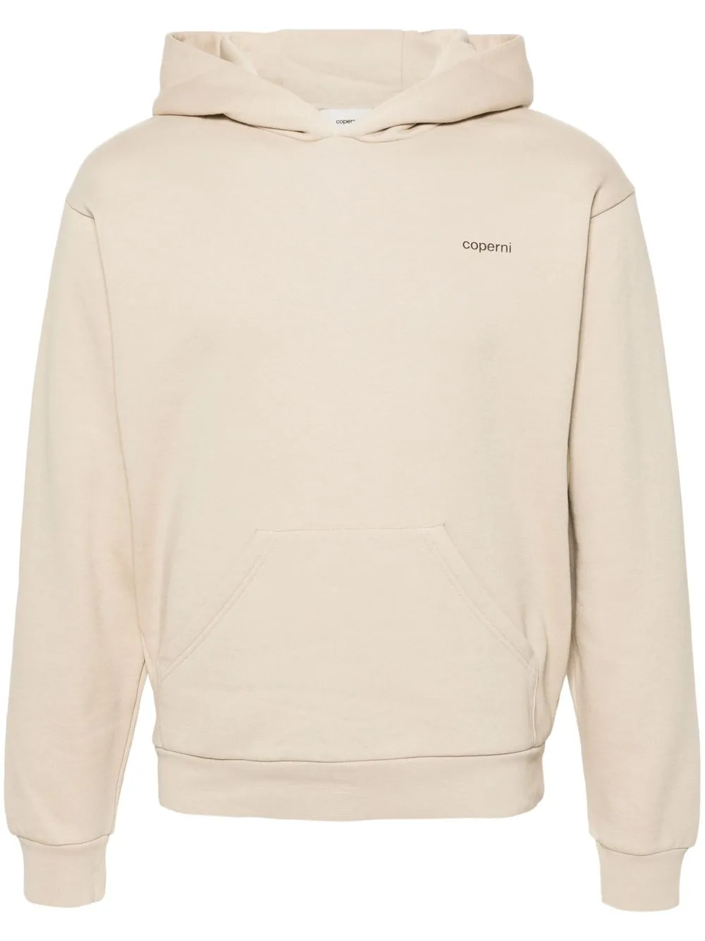 Horn Logo-Print Hoodie by Coperni