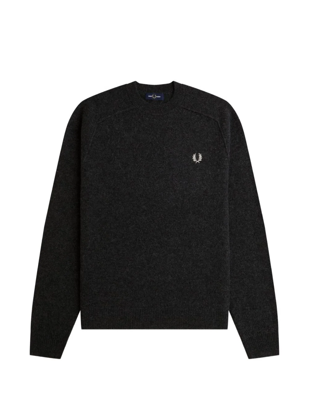 Logo-Embroidered Raglan-Sleeve Sweater by Fred Perry