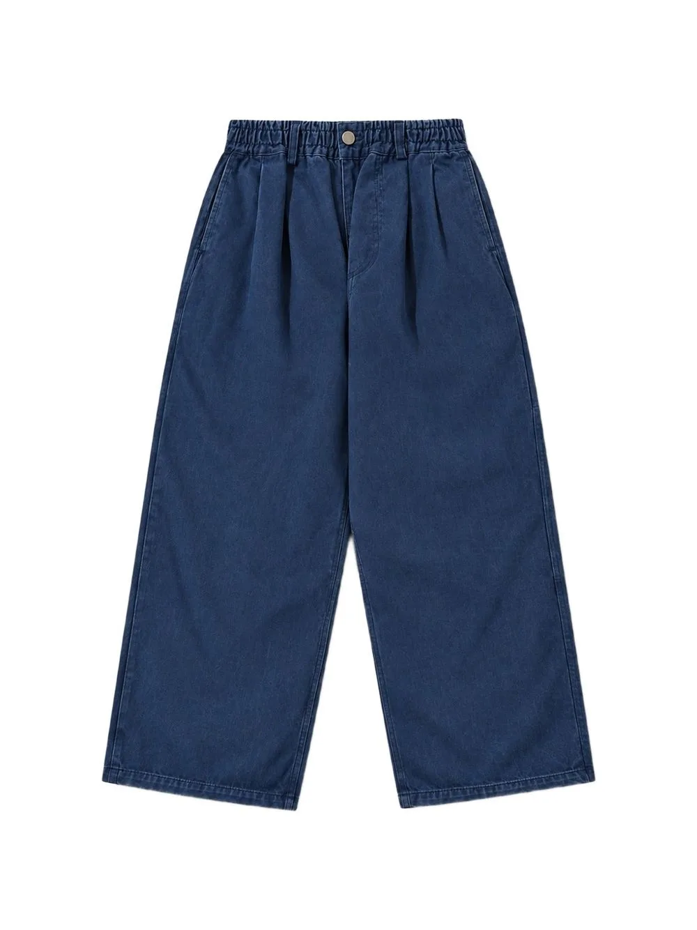 Two-Tuck Wide-Leg Trousers by KAPPY