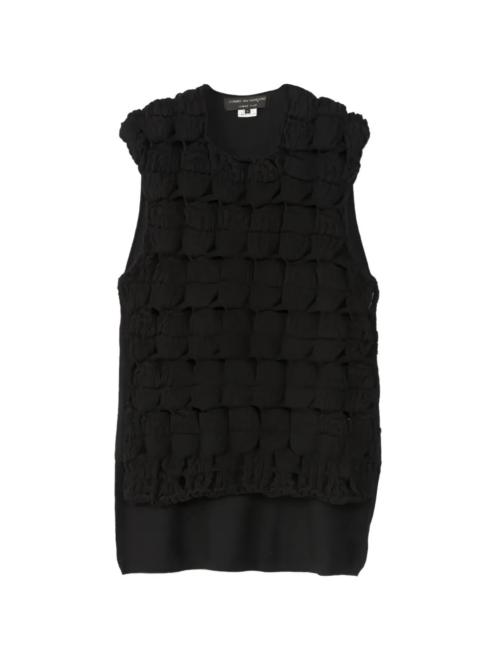 Chunky-Knit Sleeveless Sweater by Comme des Garçons Homme Plus