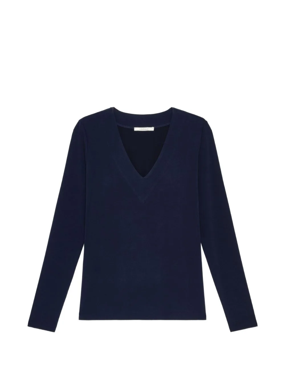 V-Neck Long-Sleeve T-Shirt by MALIPARMI