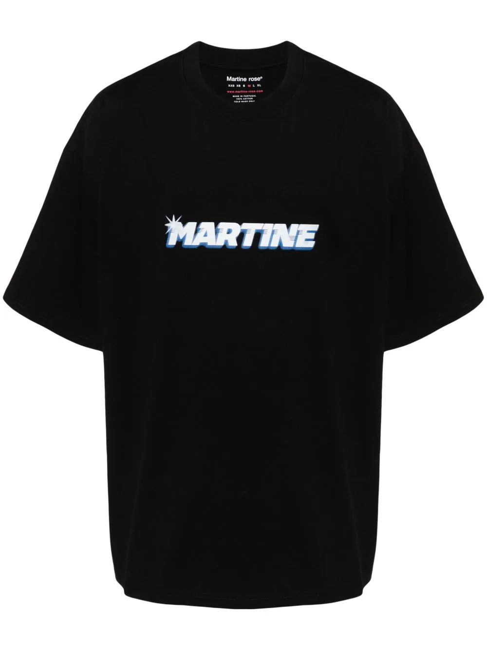 Short-Sleeve "Black" T-Shirt by Martine Rose