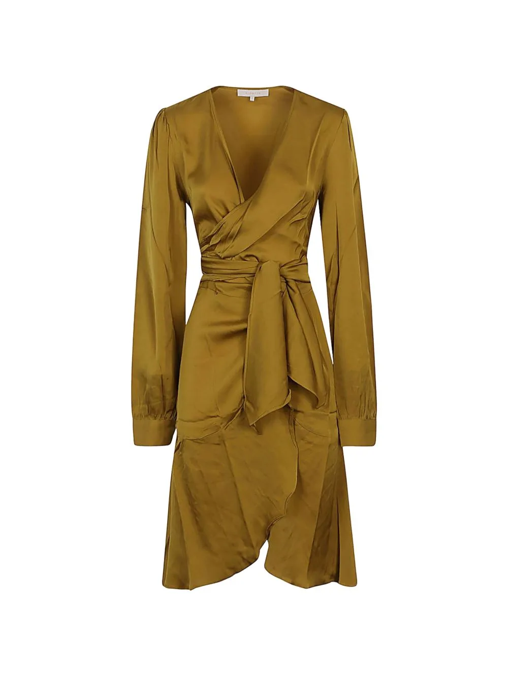 Ananda V-Neck Dress by SILK95FIVE