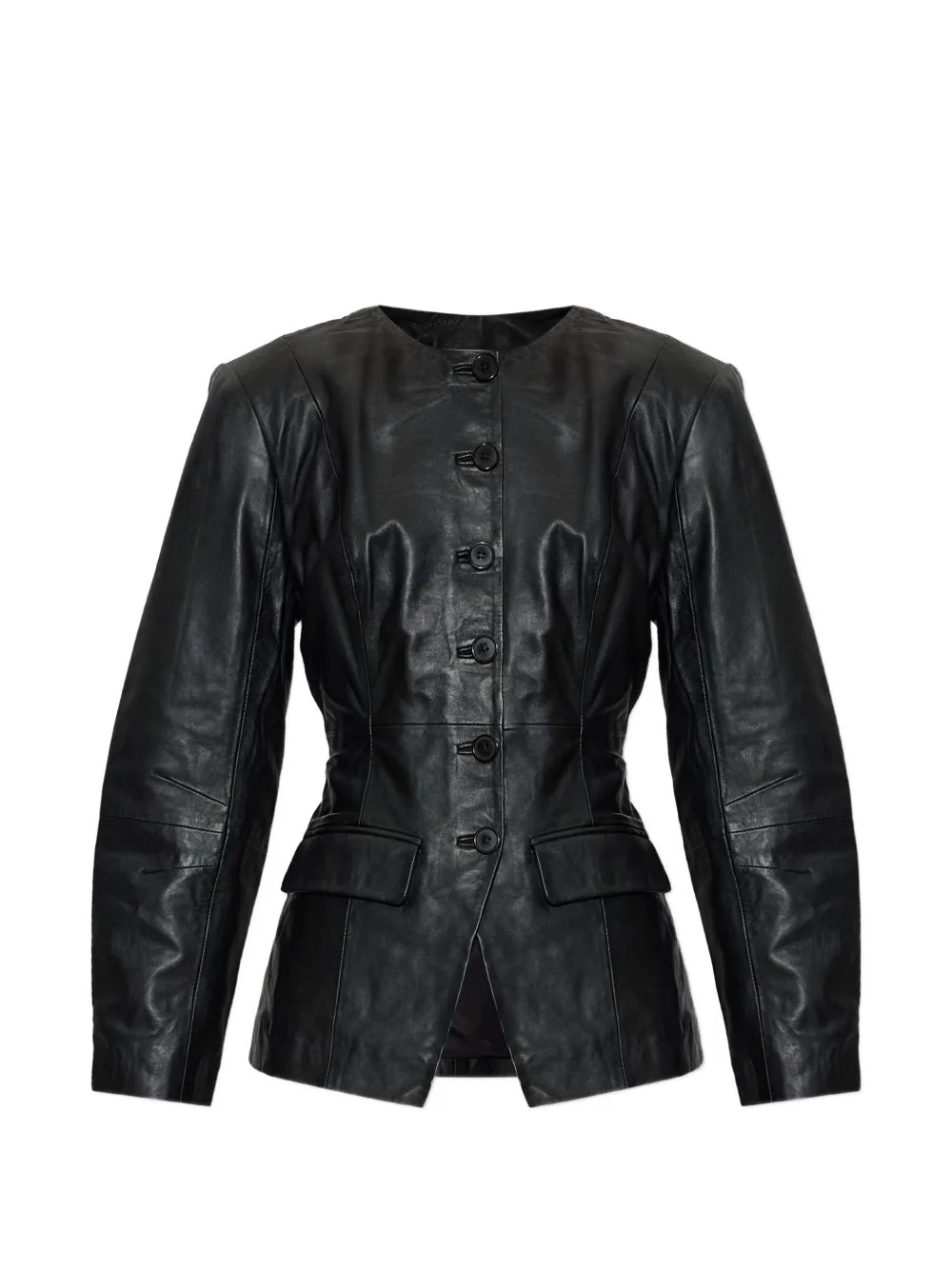 Gzchaela Leather Jacket by Gestuz