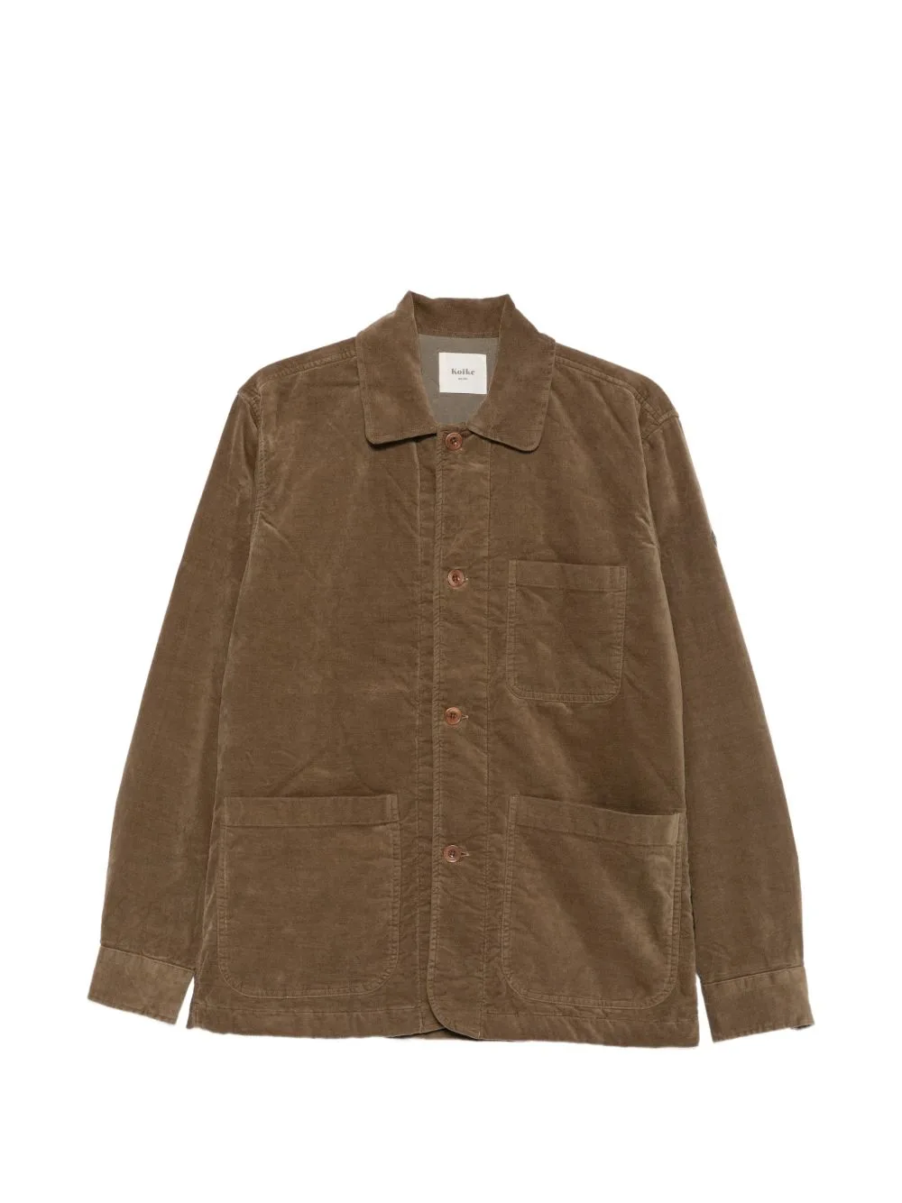 Corduroy Patch-Pocket Jacket by Koike Barcelona