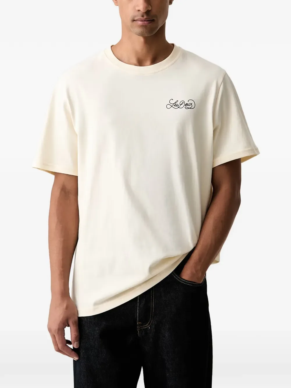 Orchard Logo-Print T-Shirt by Les Deux