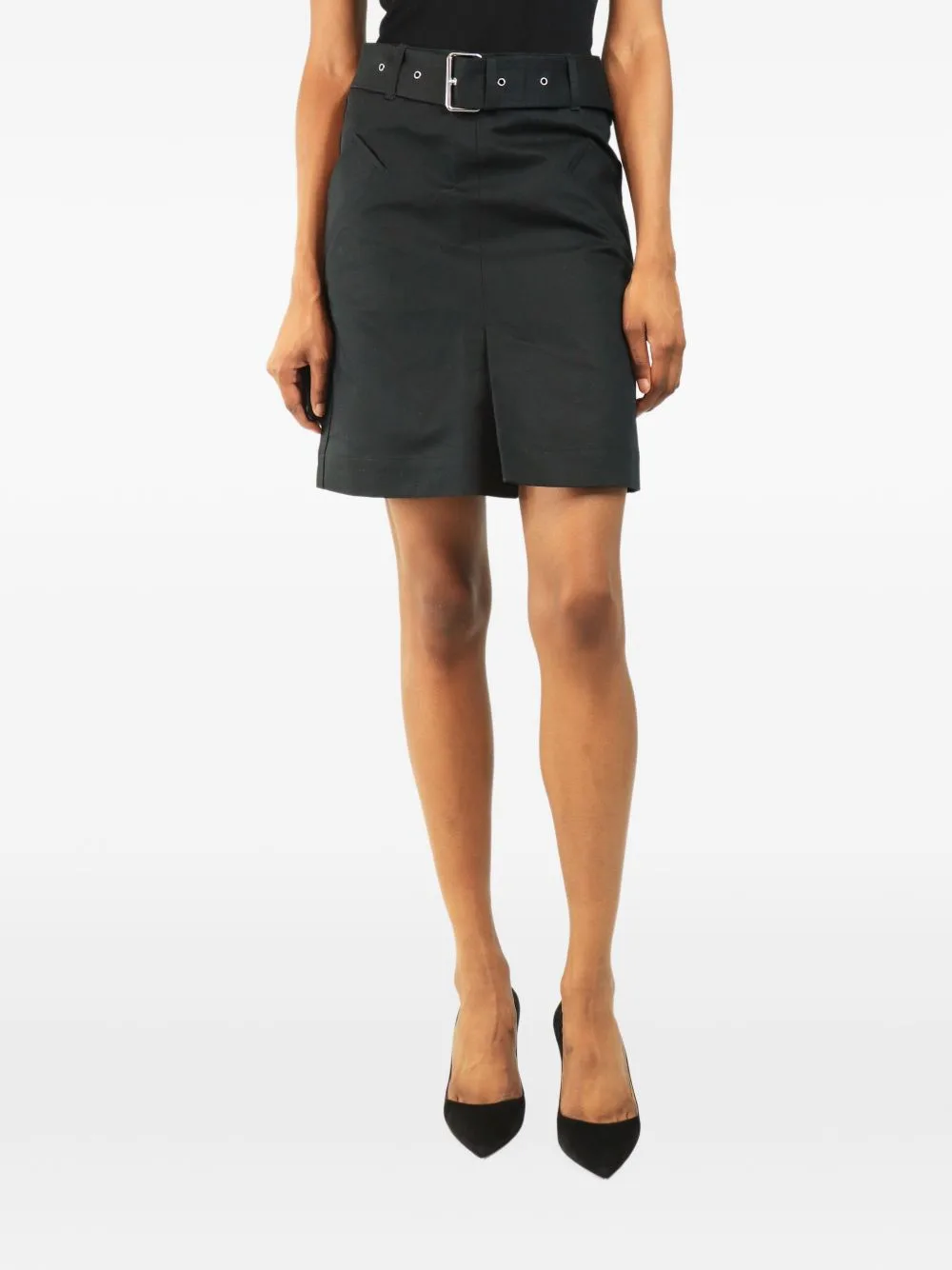 Belted Mini Skirt by TOTEME