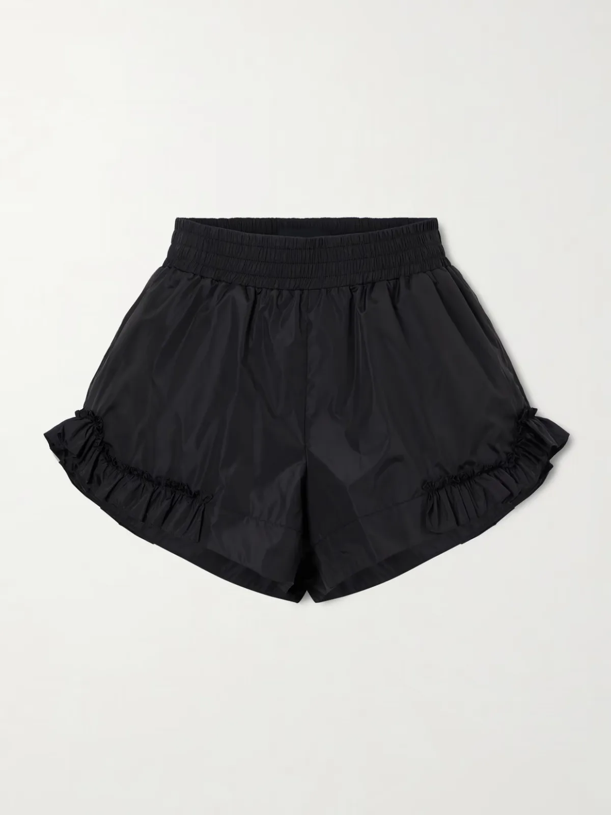 - Ruffled Shell Shorts -