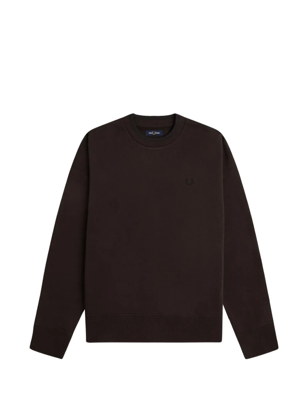 Laurel Wreath-Embroidered Sweatshirt by Fred Perry