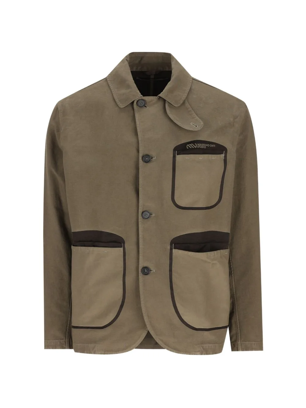 Logo-Print Jacket by Massimo Osti Studio