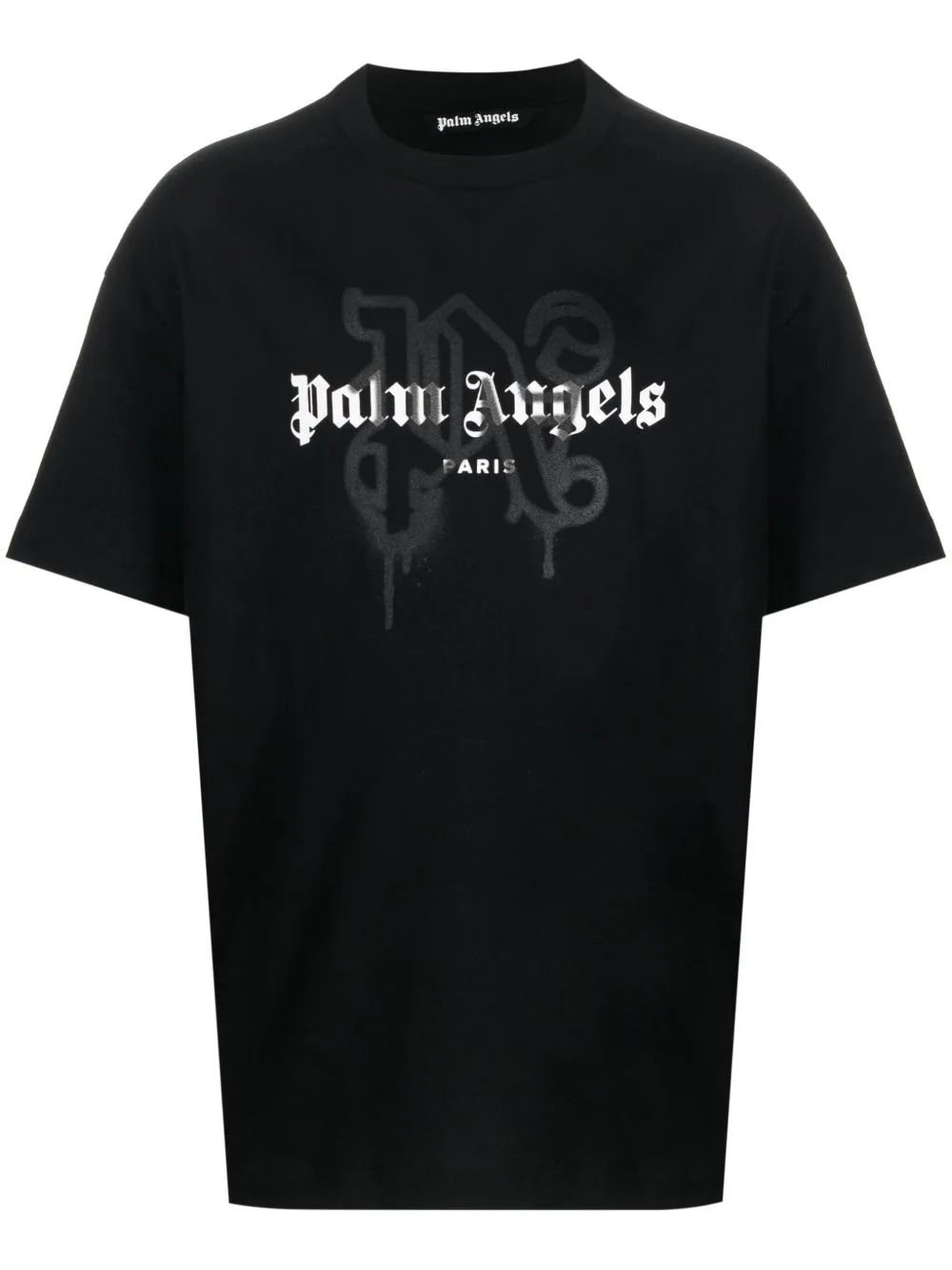 Paris Monogram-Print T-Shirt by Palm Angels