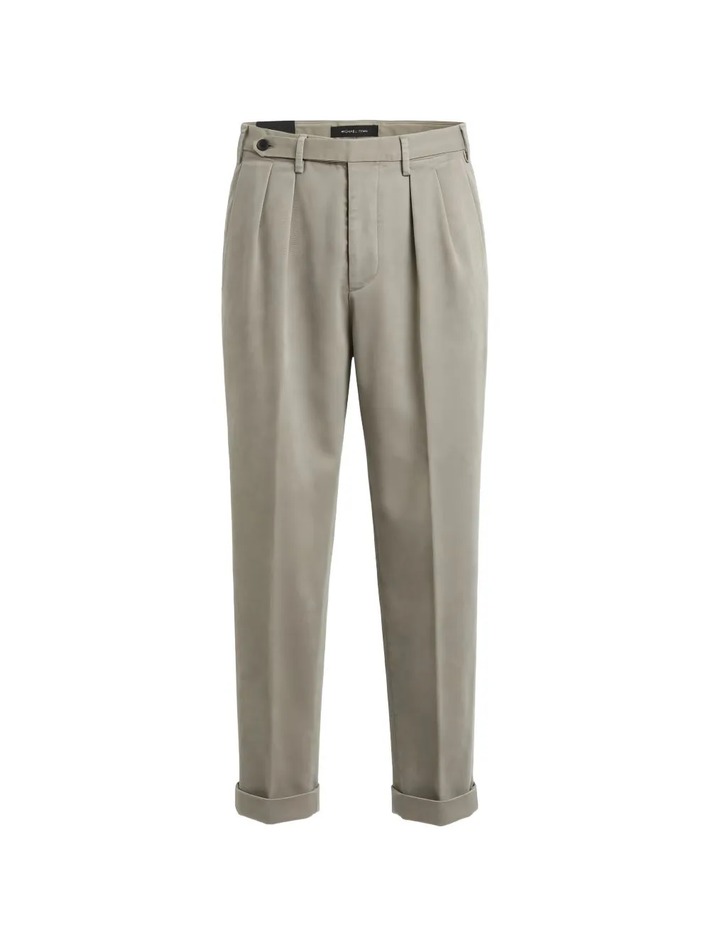 Pleated Turn-Up Trousers by michael coal