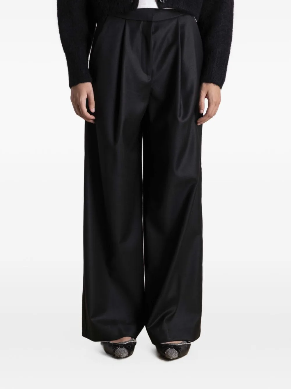 Iopriscilla Wide-Leg Trousers by IVY OAK
