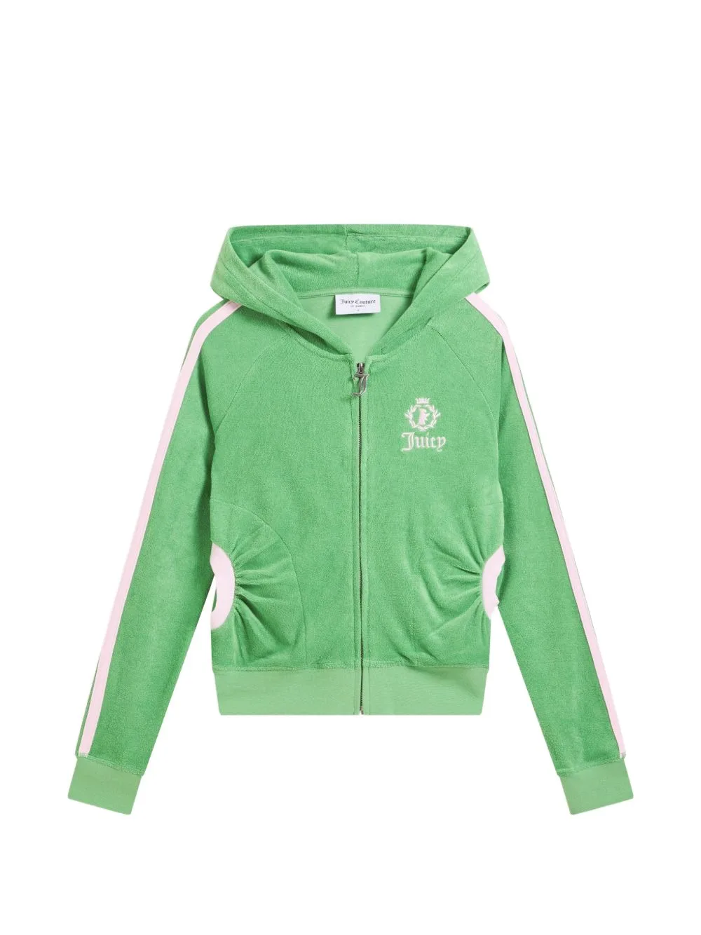 Embroidered-Logo Terry Hoodie by Juicy Couture