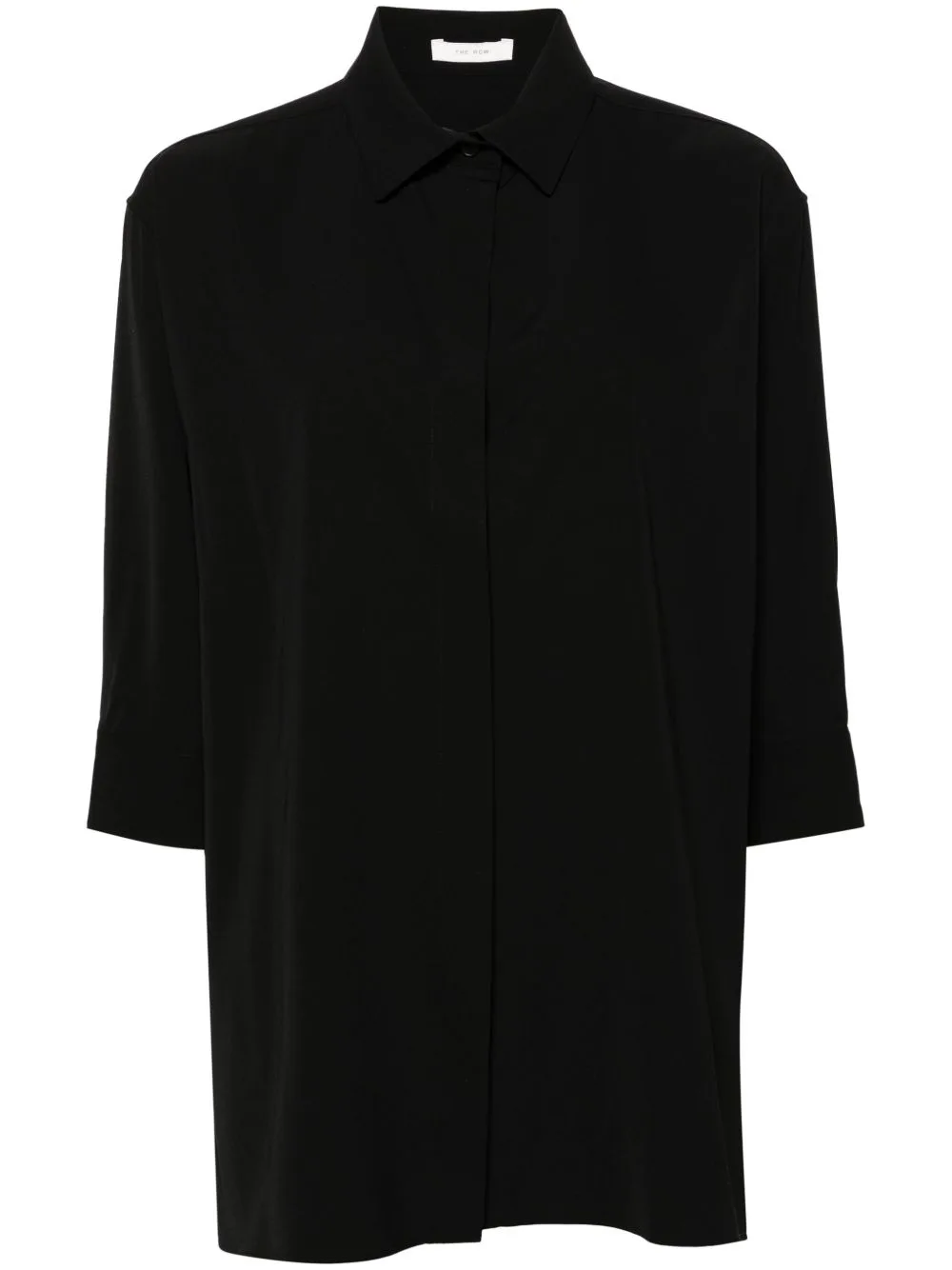 Elada Classic-Collar Shirt by The Row