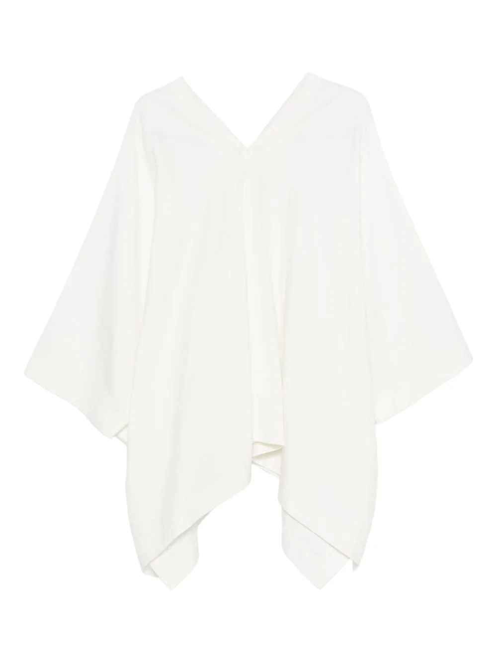 V-Neck Asymmetric Top by The Row