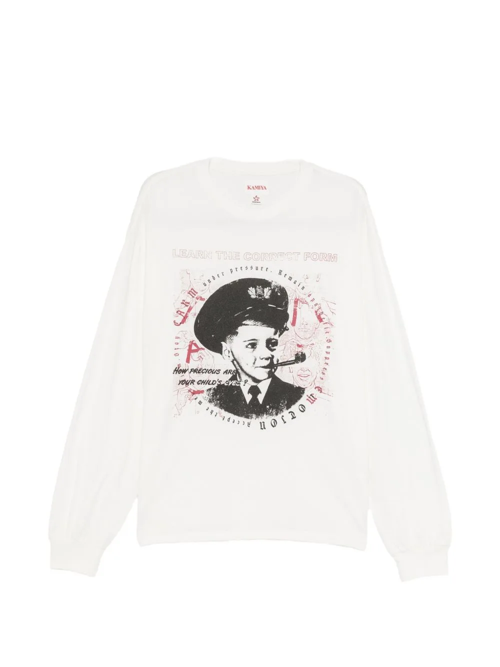 Graphic-Print T-Shirt by KAMIYA