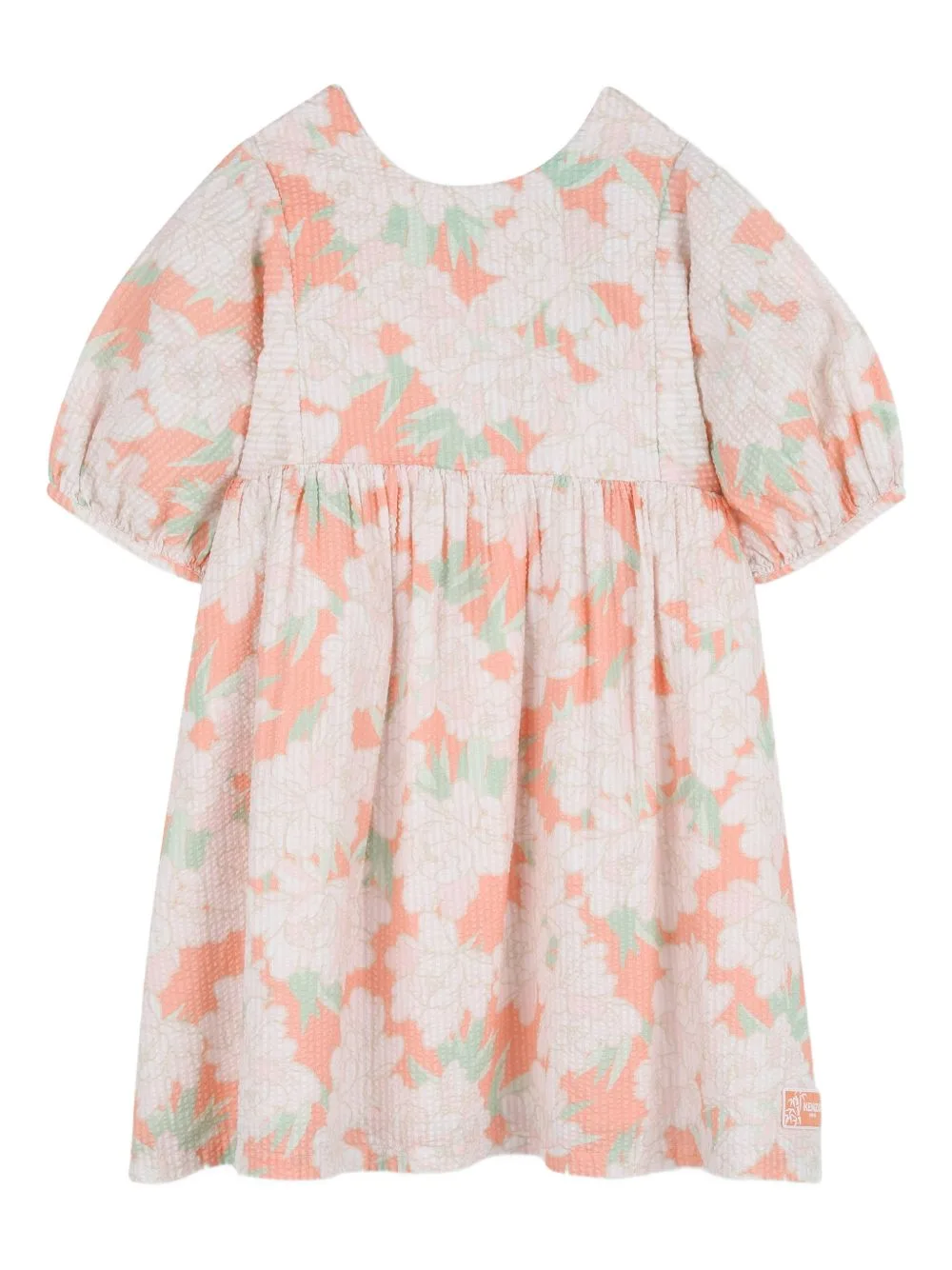 Floral-Print Casual Dress by Kenzo Kids