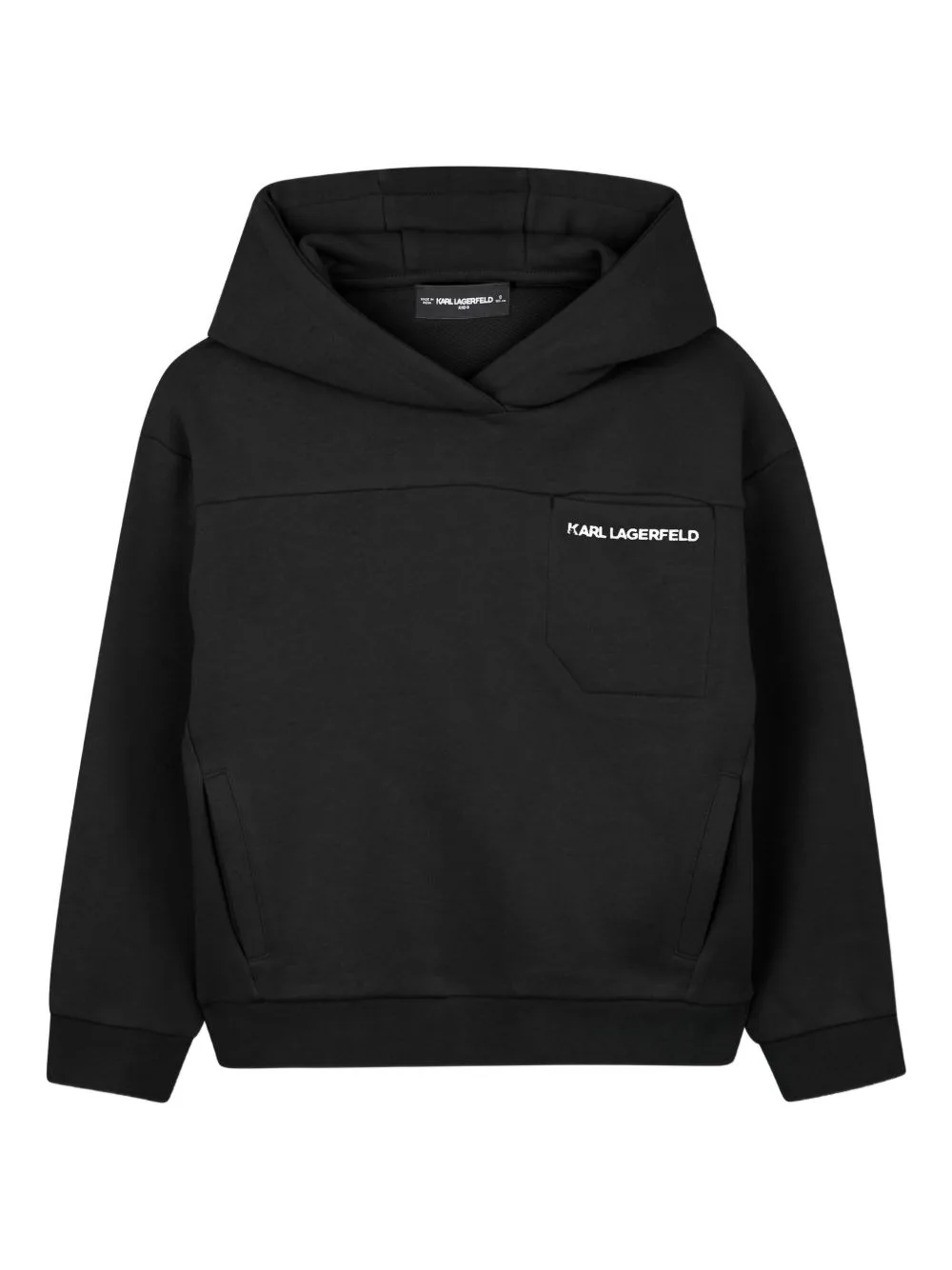 Printed Hoodie by Karl Lagerfeld Kids