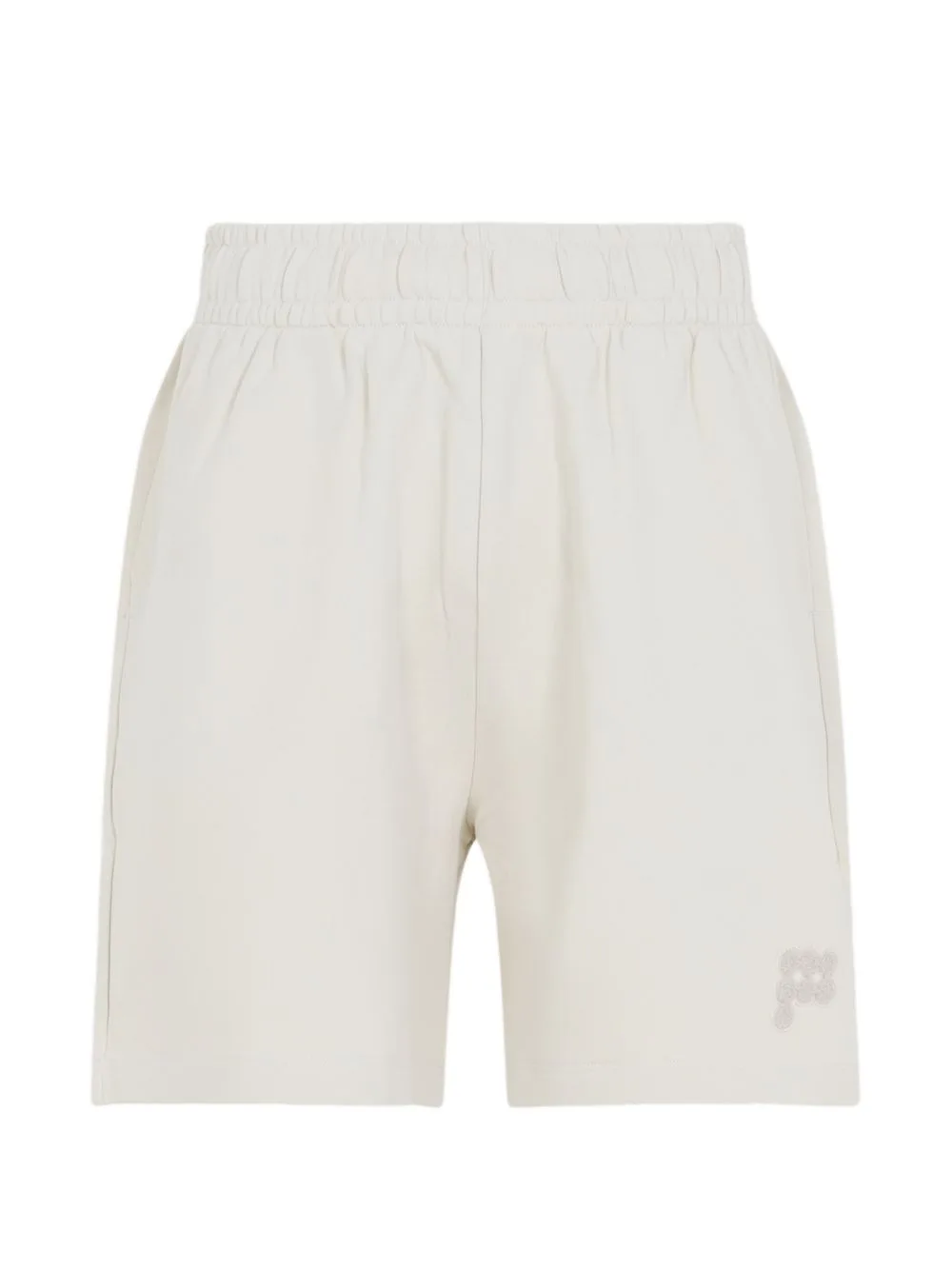 Embroidered-Logo Cotton Shorts