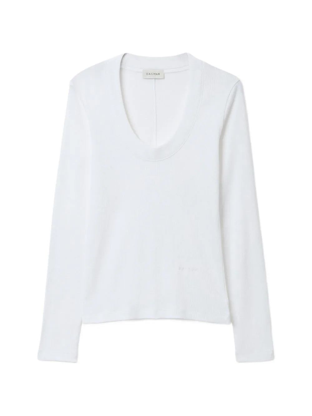 Scoop-Neck Long-Sleeve Top by House Of Dagmar