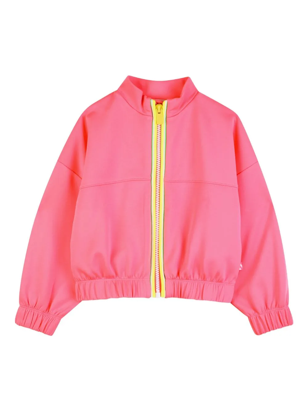 Heart-Appliqué Bomber Jacket by Billieblush