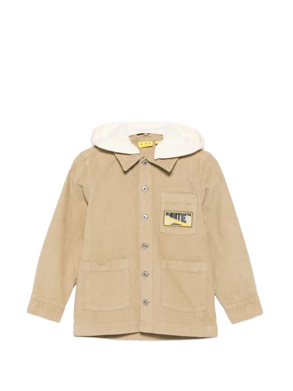 Corduroy Hooded Jacket by Off-White Kids