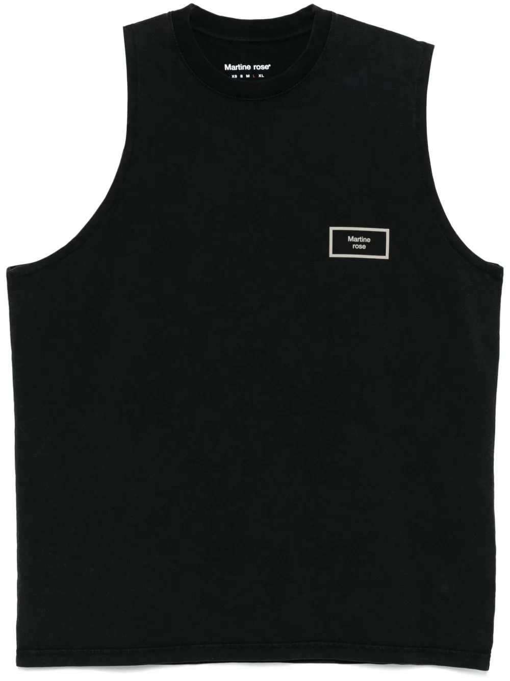 Logo-Print Tank Top by Martine Rose