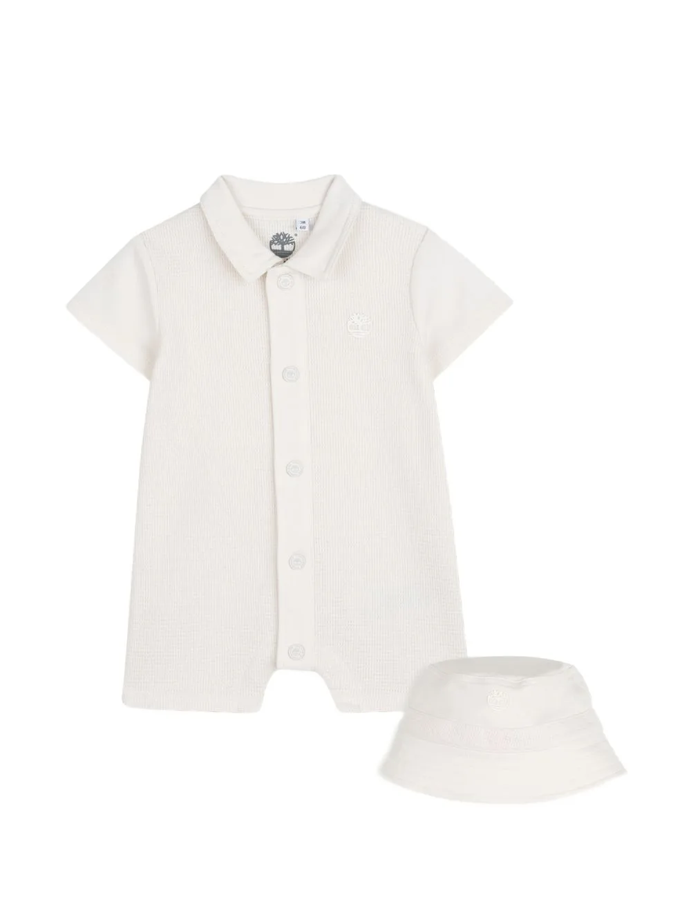 Embossed-Logo Rompers Set by Timberland Kids