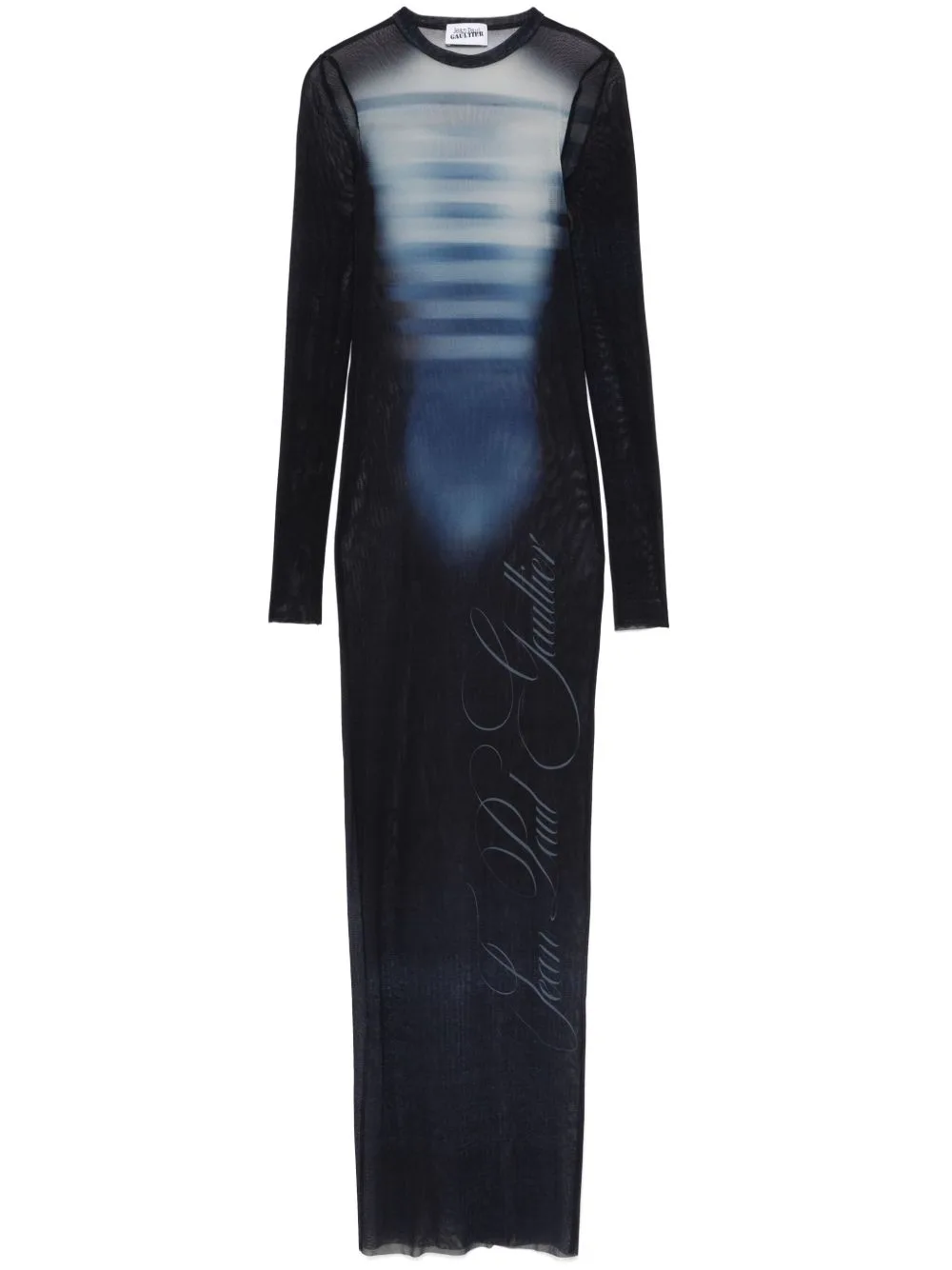 Mesh Maxi Dress by Jean Paul Gaultier