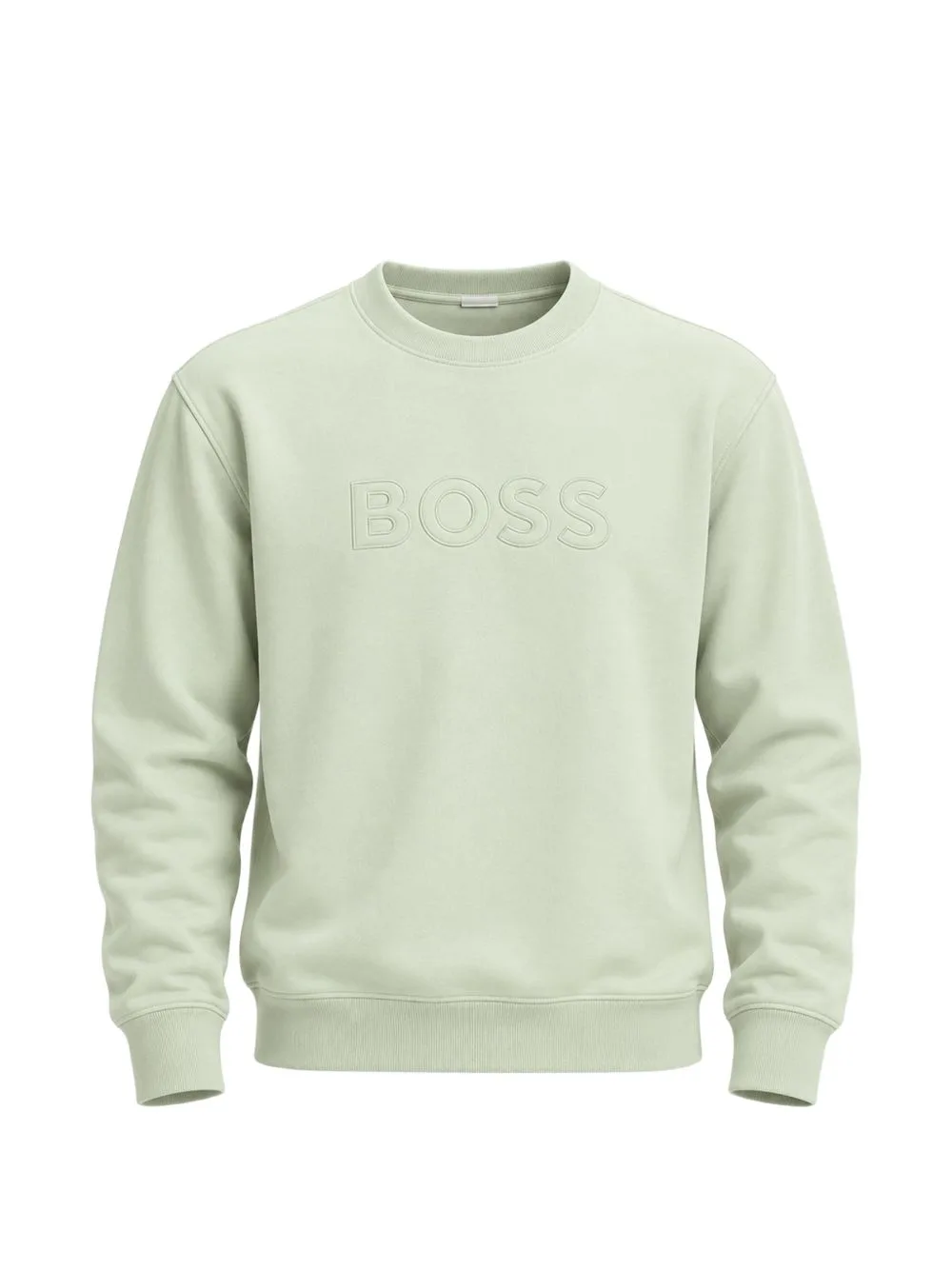 Relaxed-Fit Sweatshirt in Cotton Terry with Embroidered Logo by BOSS