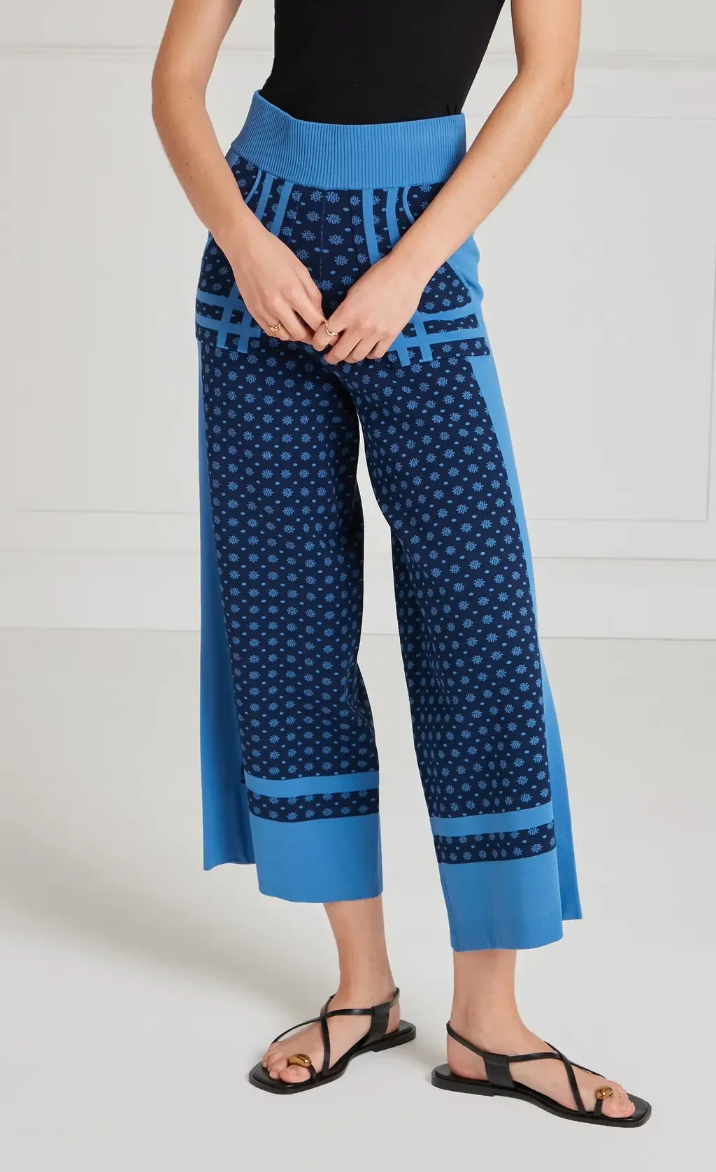 Ditzie Knit Trousers by Temperley London
