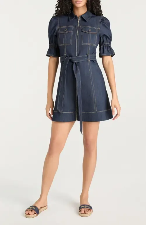 Holly Denim Minidress by Cinq à Sept