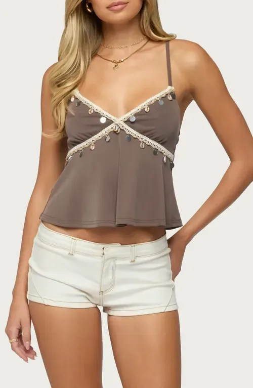Moya Lace Charm Camisole by EDIKTED