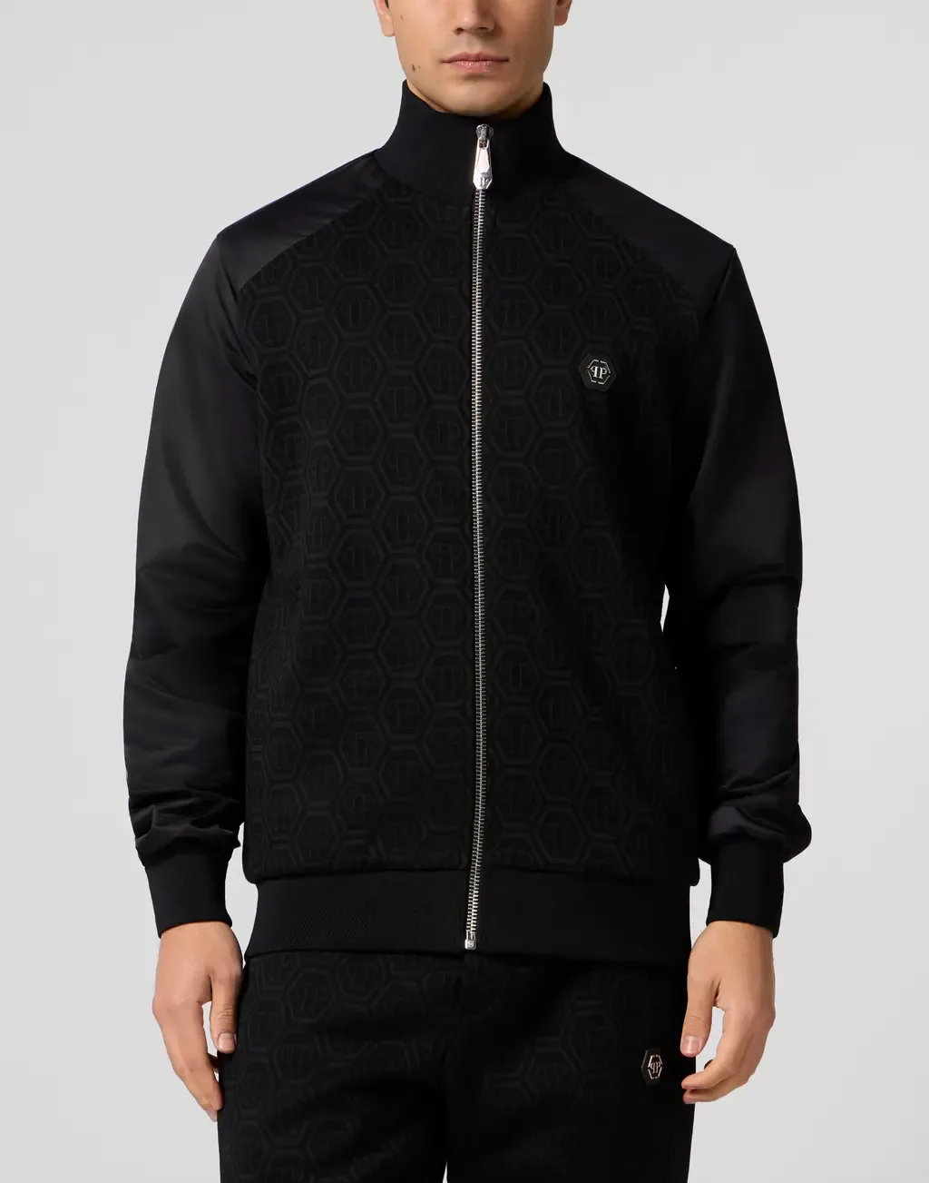Composed Tracksuit Jacket Monogram Monogram by PHILIPP PLEIN
