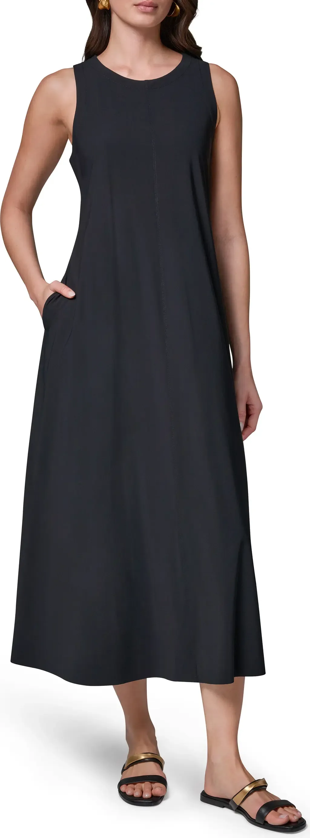 Sleeveless Midi Dress by Donna Karan New York